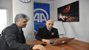 Samsun İl Jandarma Komutanı Ersever AA'nın "Yılın Fotoğrafları" oylamasına katıldı