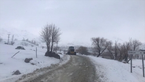 Şırnak'ta kar nedeniyle 3 köy yolu ulaşıma kapandı