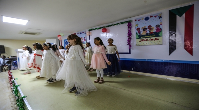 Sudan'daki Maarif Okullarında yetimler için "Çocuk Festivali" düzenlendi