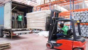 Suriye'deki siviller Türkiye'nin yardımlarıyla ısınıyor