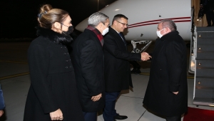 TBMM Başkanı Şentop ve beraberindeki heyet Belgrad'a geldi