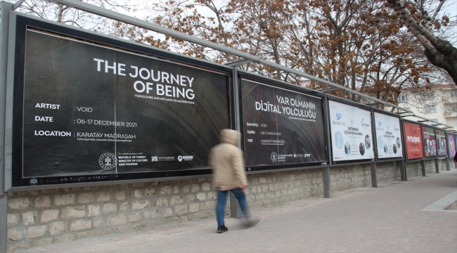 "The Journey of Being" Dijital Sanat Sergisi Konya'da 6 Aralık'ta açılacak