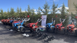 TİKA, Lübnan'daki çiftçilere el traktörü yardımında bulundu