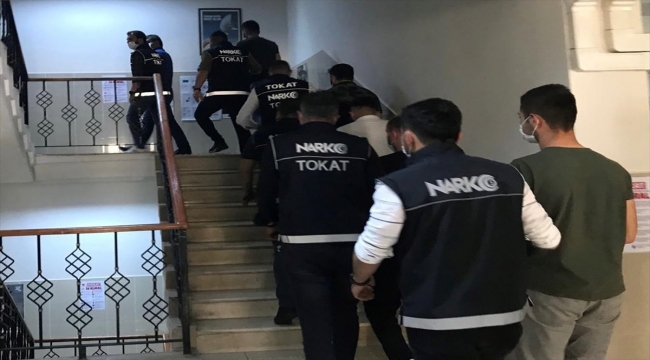 Tokat'ta "torbacı" operasyonunda gözaltına alınan 7 kişi tutuklandı
