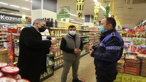 Trakya'da marketlerde satılan ürünler denetlendi