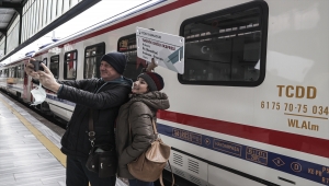 Turistik Doğu Ekspresi Kovid-19 arasının ardından ilk misafirlerini ağırladı