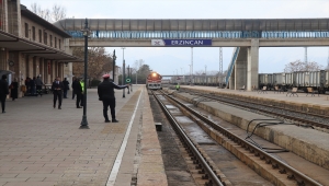 "Turistik Doğu Ekspresi" treni Erzincan'da