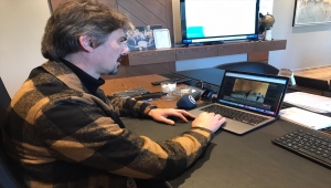 Türkiye Bilardo Federasyonu Başkanı Ercan, AA'nın "Yılın Fotoğrafları" oylamasına katıldı