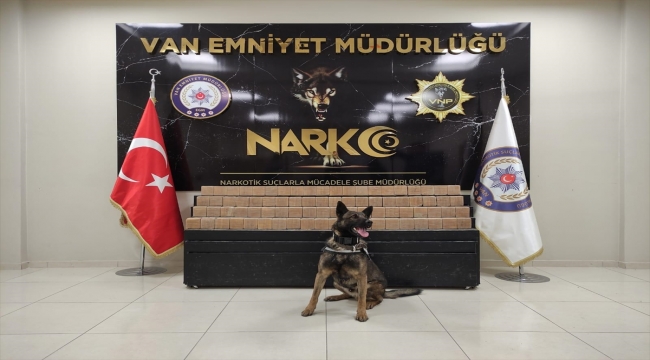 Van'da 40 kilo 850 gram eroin ele geçirildi