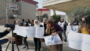 YPG/PKK'nın kaçırdığı kız çocuklarının anneleri, Kamışlı'da protestolarını sürdürdü
