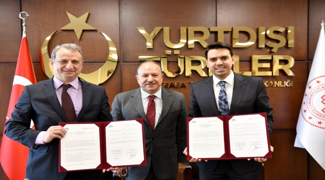 YTB ve Hoca Ahmet Yesevi Üniversitesi arasında iş birliği protokolü
