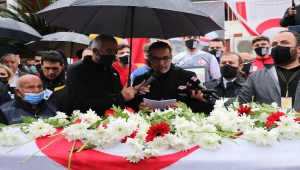  ABD'de hayatını kaybeden KKTC'li dağcı Birkan Uzun son yolculuğuna uğurlandı