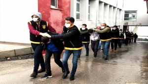 Adana'da yakalanan 9 hırsızlık şüphelisinden 7'si tutuklandı