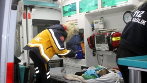 Ağrı'da sağlık ekipleri hastalanan bebek için seferber oldu