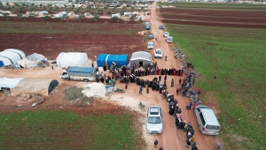 Ahmet Çalık'ın ailesinden Suriyeli savaş mağdurlarına gıda yardımı