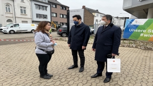 AK Parti'li Sırakaya, Almanya'da selde zarar gören bölgeleri ziyaret etti