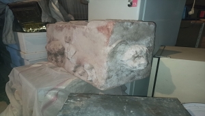 Antalya'da tarihi eser operasyonunda lahit ele geçirildi