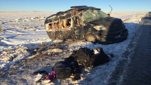 Basketbol turnuvasından dönen öğrencileri taşıyan minibüs devrildi, 11 kişi yaralandı