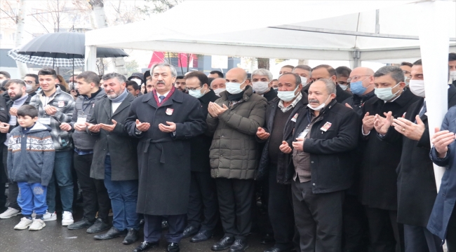 Batman'da şehit bekçi Abdulrezzak Kanat için tören yapıldı