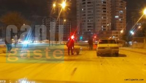 Belediye tuzlamayınca vatandaş kumladı! Yer: Kayseri, Kocasinan