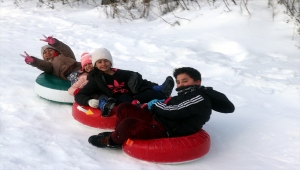 Bolu kent merkezinde kar yağışı başladı