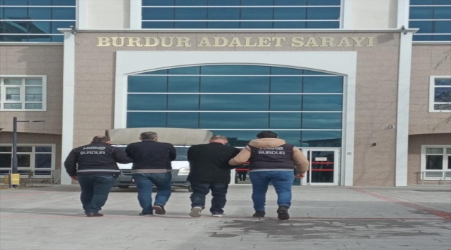 Burdur'da uyuşturucu operasyonunda iki zanlı tutuklandı 