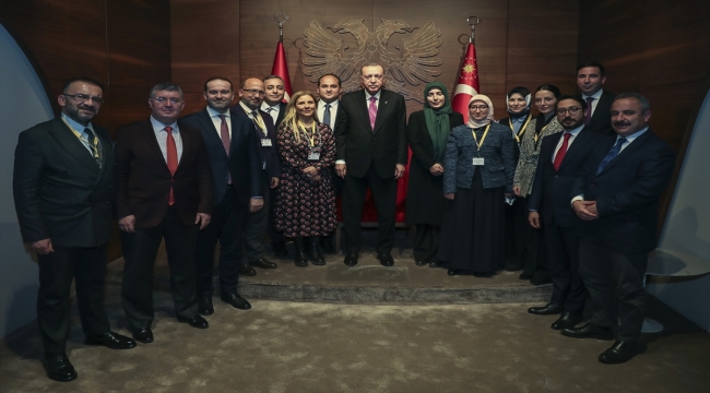Cumhurbaşkanı Erdoğan, Arnavutluk ziyareti sonrası gazetecilerin sorularını yanıtladı: (2)