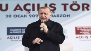 Cumhurbaşkanı Erdoğan, Trabzon'da toplu açılış töreninde konuştu: (1)