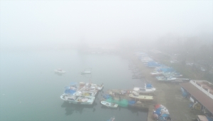 Düzce'de balıkçılar sis nedeniyle denize açılamadı
