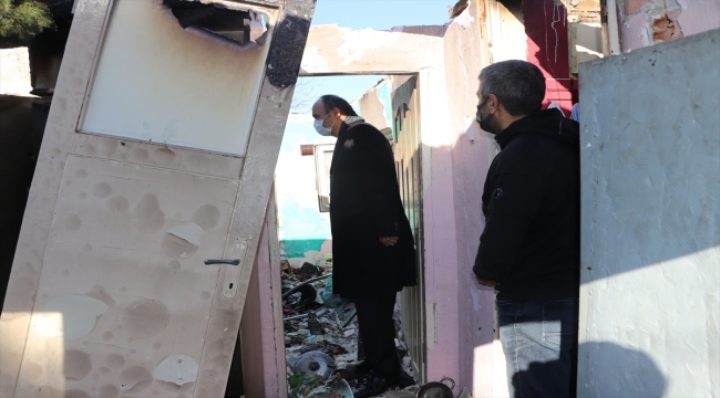 Edirne'de yangında hasar gören evler onarılacak