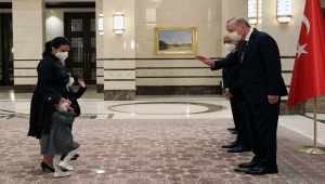 El Salvador Büyükelçisi Calderon, Cumhurbaşkanı Erdoğan'a güven mektubu sundu