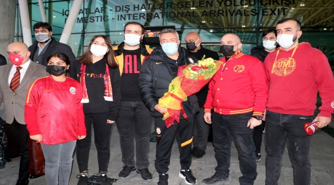 Galatasaray kafilesi Hatay'a geldi