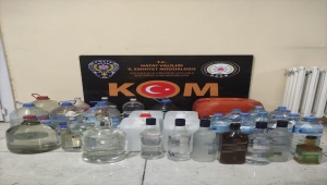 Hatay'da sahte içki ve kaçakçılık operasyonunda 4 kişi yakalandı
