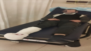 Hırsızlık şüphelisi balkondan atlayınca yaralandı