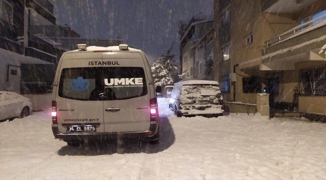 İstanbul'un farklı noktalarında UMKE ekipleri görevlendirildi