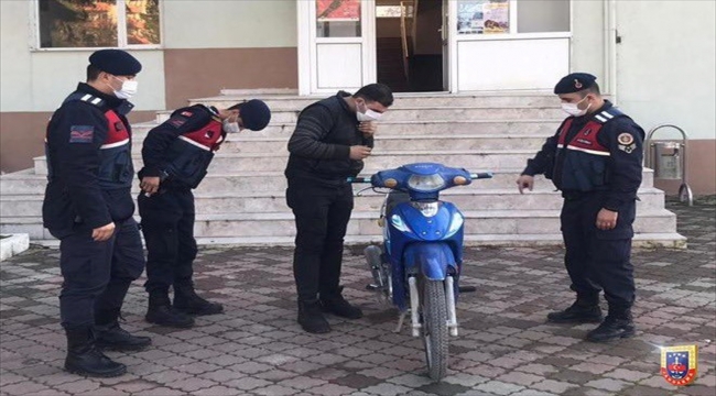 Jandarma geçen yıl 1426 motosiklet hırsızlığı şüphelisini yakaladı