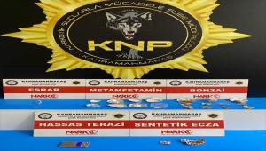 Kahramanmaraş'ta uyuşturucu operasyonunda gözaltına alınan 6 zanlı tutuklandı