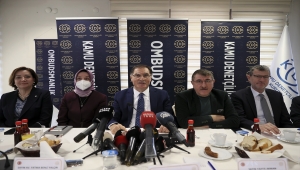 Kamu Başdenetçisi Malkoç, 2021 değerlendirme toplantısında konuştu: