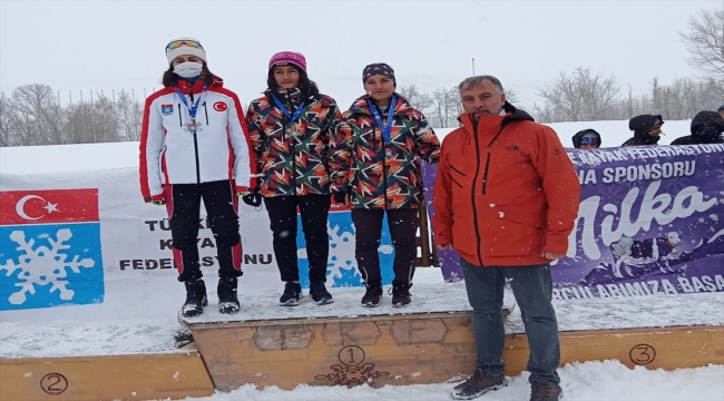 Kayaklı Koşu Eleme yarışları Erzurum'da tamamlandı