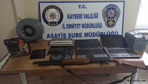 Kayseri'de hırsızlık operasyonu: 6 gözaltı