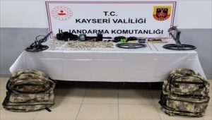 Kayseri'de 886 parça tarihi eser ele geçirildi