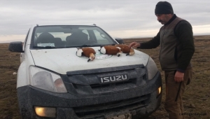 Kayseri'de kaçak avlanan 2 kişiye 7 bin lira ceza