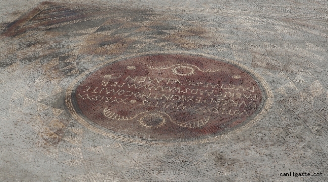 Kayseri'den tarih fışkırıyor! İç Anadolu'nun en büyük mozaiği Kayseri'de 