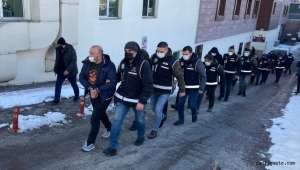 Kayseri merkezli kaçakçılık operasyonu: 11 zanlı adliyede