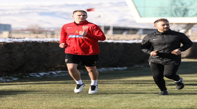 Kayserispor'da Kasımpaşa maçının hazırlıkları sürüyor