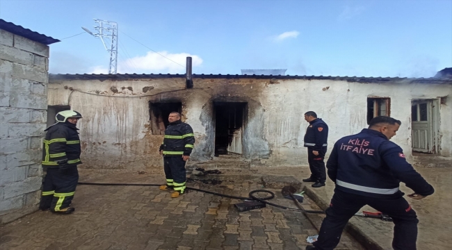 Kilis'te evde çıkan yangında 95 yaşındaki yaşlı kadın hayatını kaybetti
