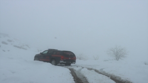 Kilis'te yolu kapalı köydeki hasta için seferber oldular