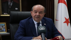 KKTC Cumhurbaşkanı Tatar, erken genel seçim sonuçlarına ilişkin AA'ya konuştu: