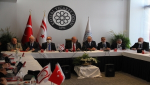 KKTC Cumhurbaşkanı Tatar, Kayseri'de basın mensuplarıyla bir araya geldi: