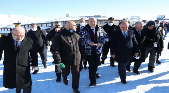 KKTC Cumhurbaşkanı Tatar, Kayseri'de ziyaretlerde bulundu
